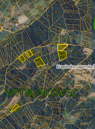 Zemljište - Prodaja - KRAPINSKO-ZAGORSKA - KRAPINSKE TOPLICE - VRTNJAKOVEC