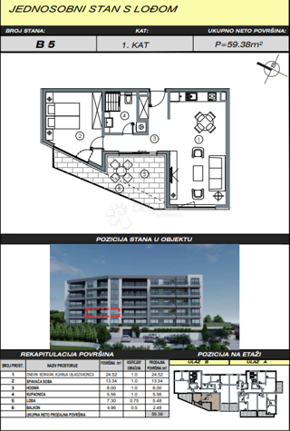 Wohnung - Verkauf - SPLITSKO-DALMATINSKA - MAKARSKA - MAKARSKA