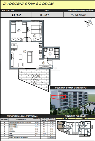 Flat - Sale - SPLITSKO-DALMATINSKA - MAKARSKA - MAKARSKA