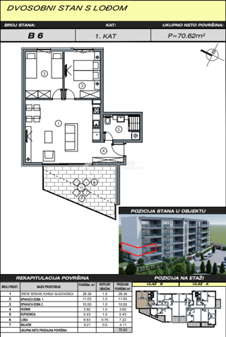Flat - Sale - SPLITSKO-DALMATINSKA - MAKARSKA - MAKARSKA