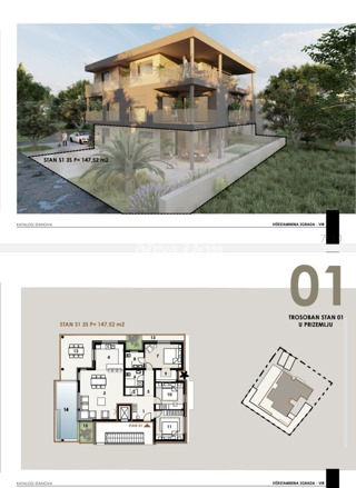 Wohnung - Verkauf - ZADARSKA - VIR - VIR