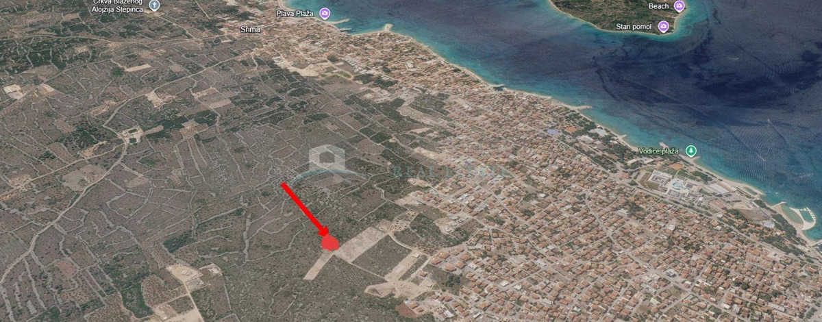 Građevinsko zemljište Vodice- 634m2