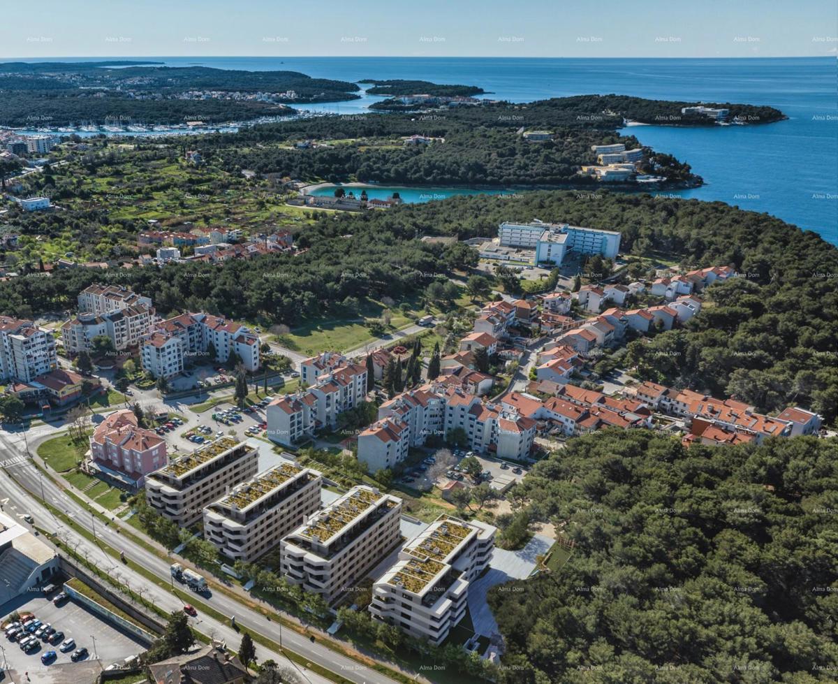 Novo! Studio apartman s vrtom na odličnoj lokaciji, Pula!