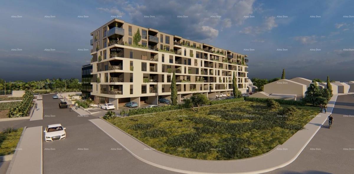 Višestambena, moderna zgrada s liftom, blizu centra.