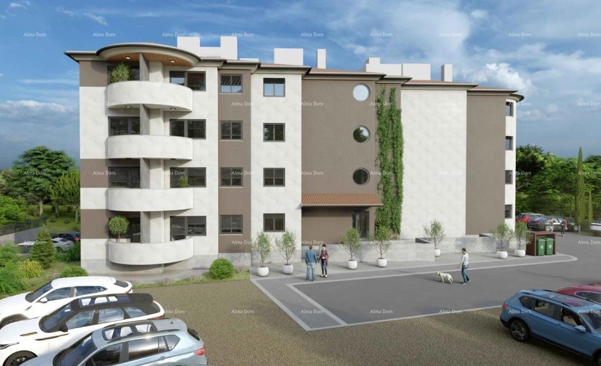 Apartments for sale in a new housing project under construction, near the court, Pula!