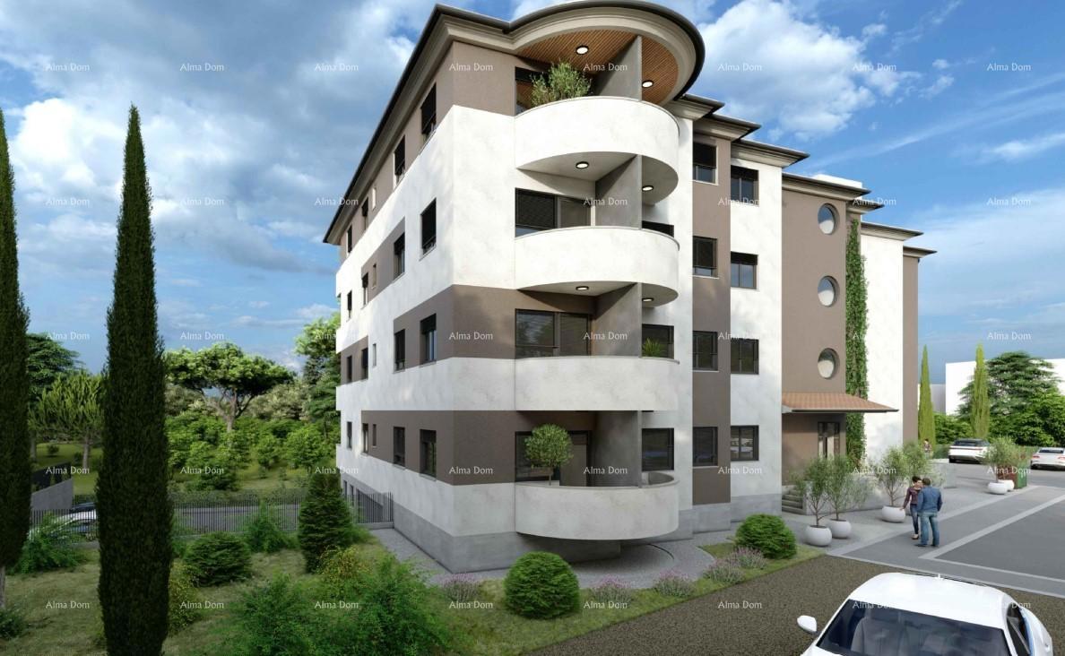Apartments for sale in a new housing project under construction, near the court, Pula!