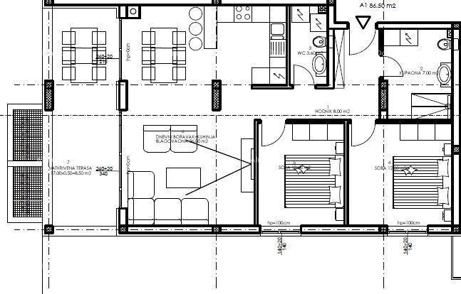 Appartamento PULA, 242.200 €