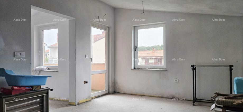Pula – Busoler, apartment for sale in rough construction phase