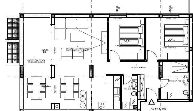 Appartamento PULA, 242.200 €