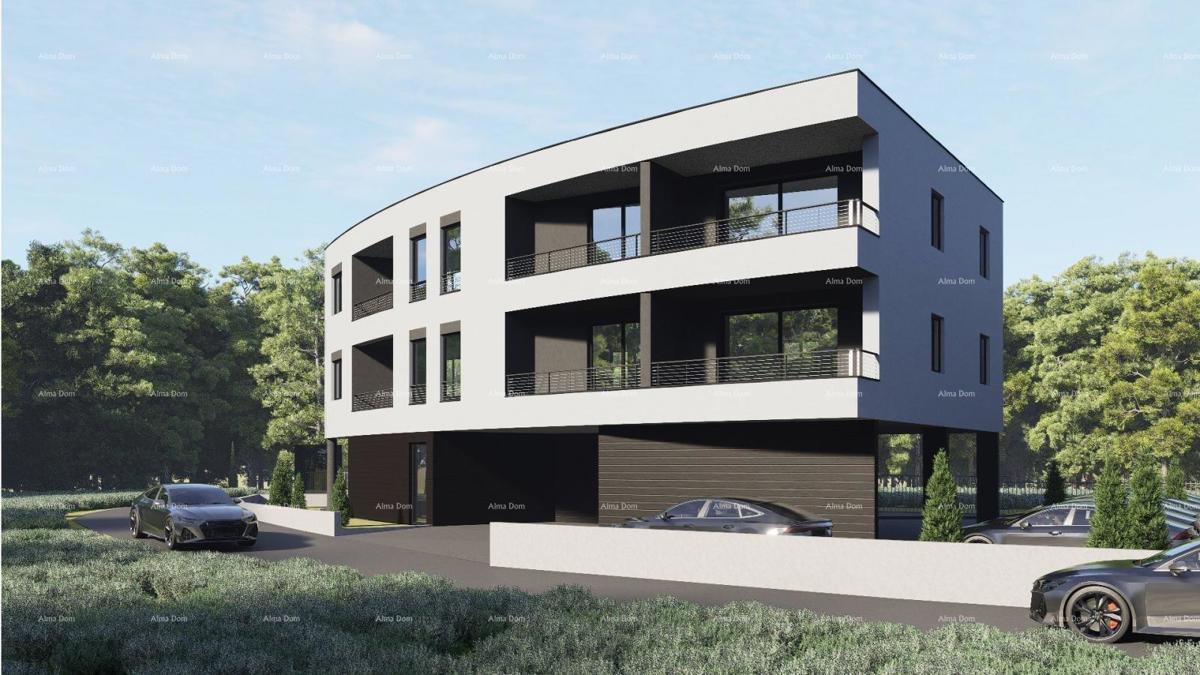 New residential project! Apartment for sale with parking space, Štinjan!