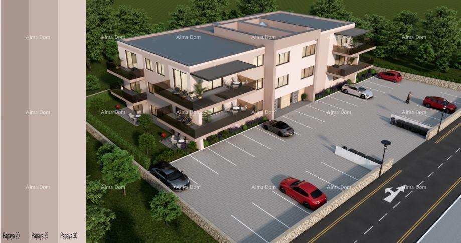 Dvosoban stan s vrtom, 84 m2 – Novi projekt u Taru!
