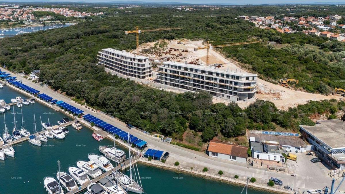 Sale of modern apartments in an exclusive building with a view of the Marina, Pula!
