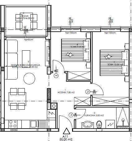 Appartamento PULA, 159.500 €