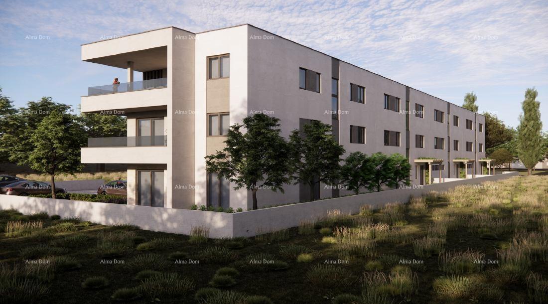 ŠTINJAN – NOVOGRADNJA U BLIZINI MORA I GRADA. Stan B Zgrada D