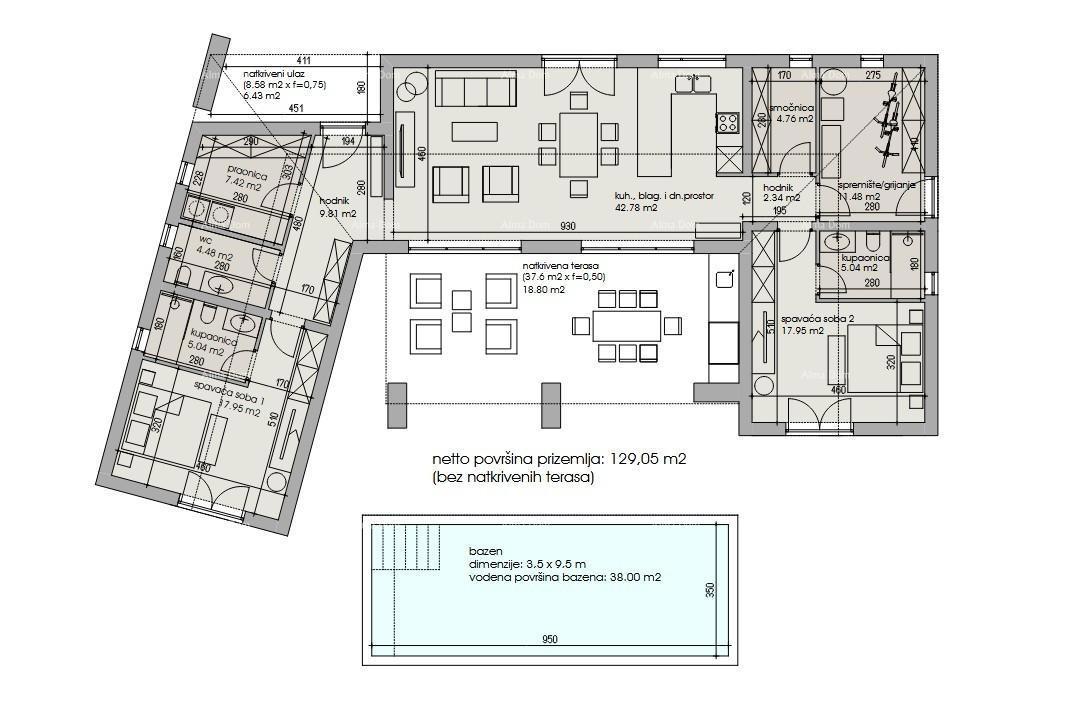 Terreno ŽMINJ, 92.100 €