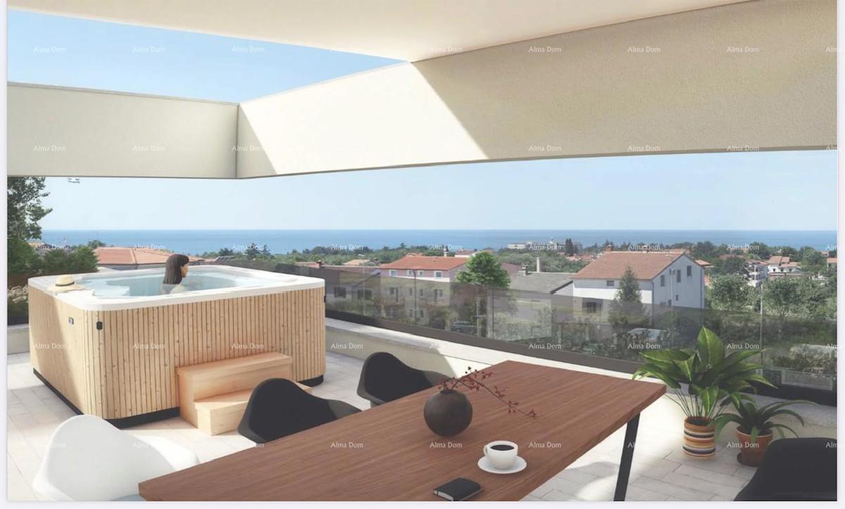 Prodaja stanova u novom poslovno - stambenom projektu, Poreč, C303-zgrada C