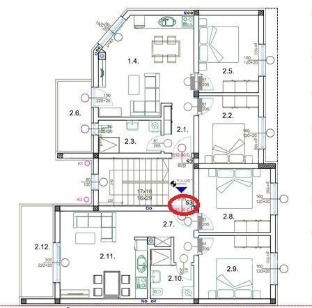 Sale - Apartment on the 1st floor in a new building - a building with only 4 apartments, Pula! S3
