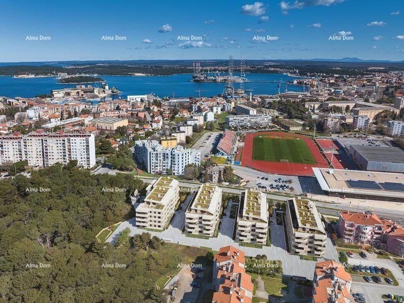 Prodamo stanovanja v novem stanovanjskem projektu na ekskluzivni lokaciji, 300 m od morja, Pula,Stoja.