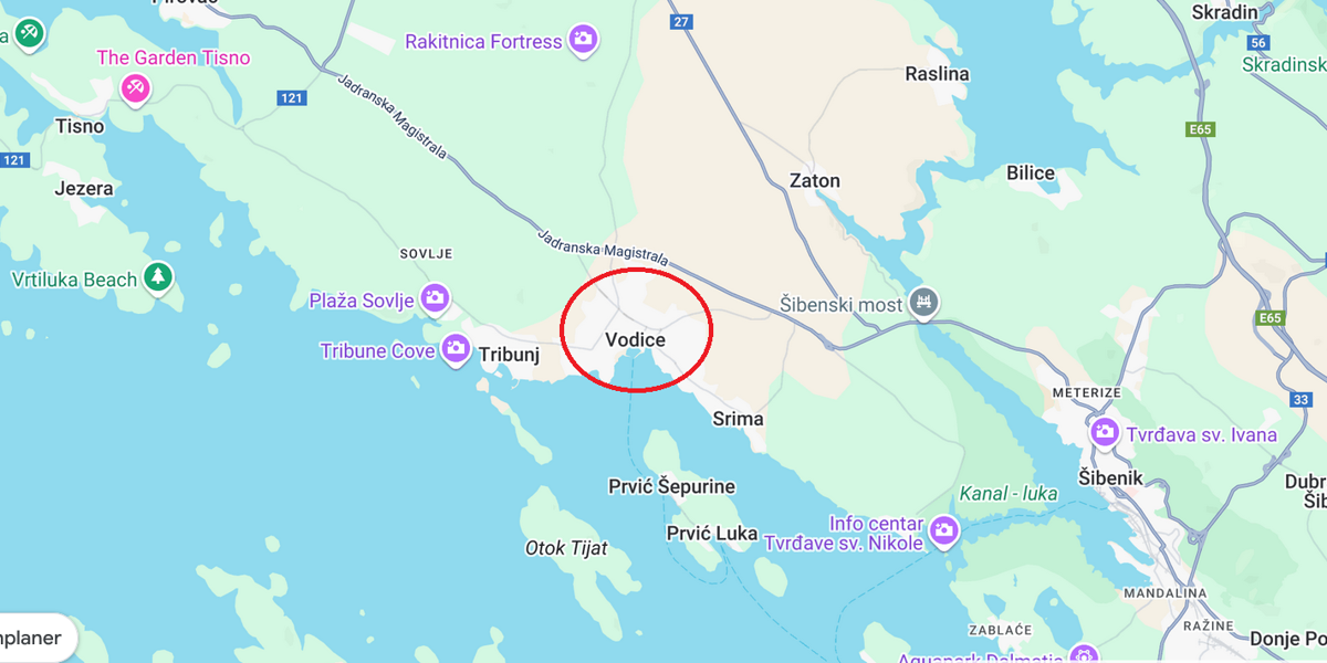 VODICE