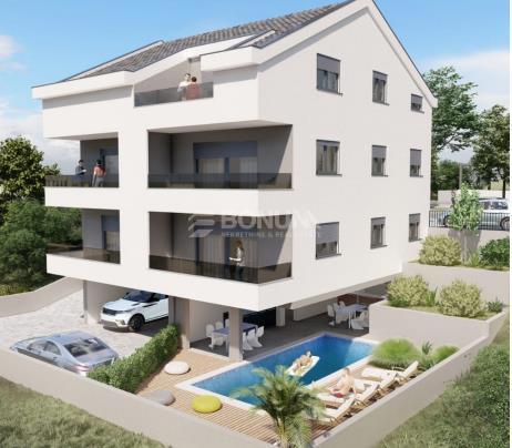 Prostorno trisobno stanovanje z veliko teraso, 119,3 m², Čiovo / Trogir – 2