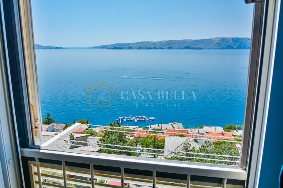 SENJ – Namješten 2S+DB u trećem redu do mora, s prekrasnim pogledom! – 3