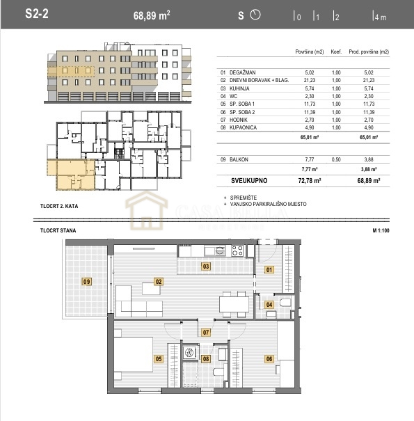 Appartamento SENJ, 269.000 €