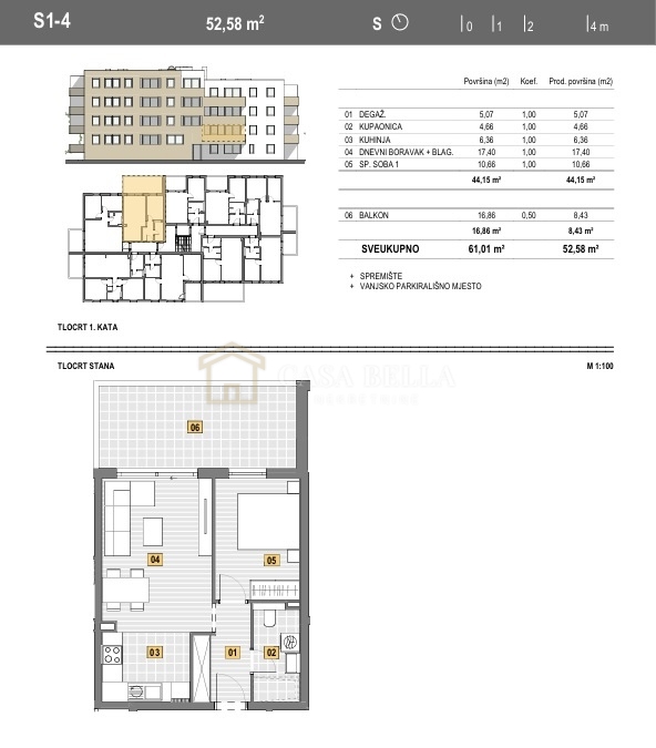 Appartamento SENJ, 205.000 €