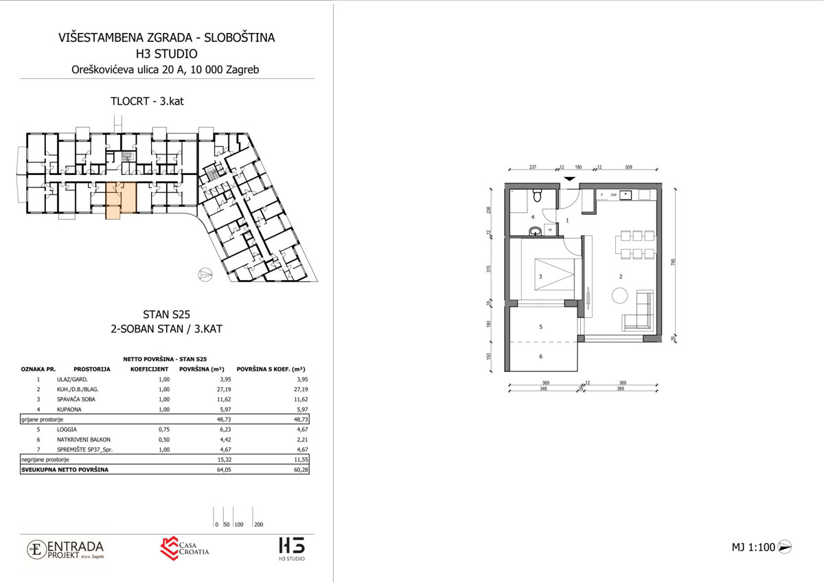 Квартира ZAGREB, 241.120 €