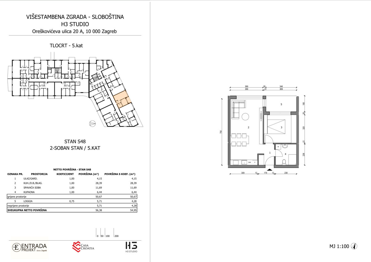 Квартира ZAGREB, 230.790 €