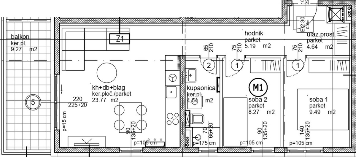 Appartamento ZAGREB, 181.920 €