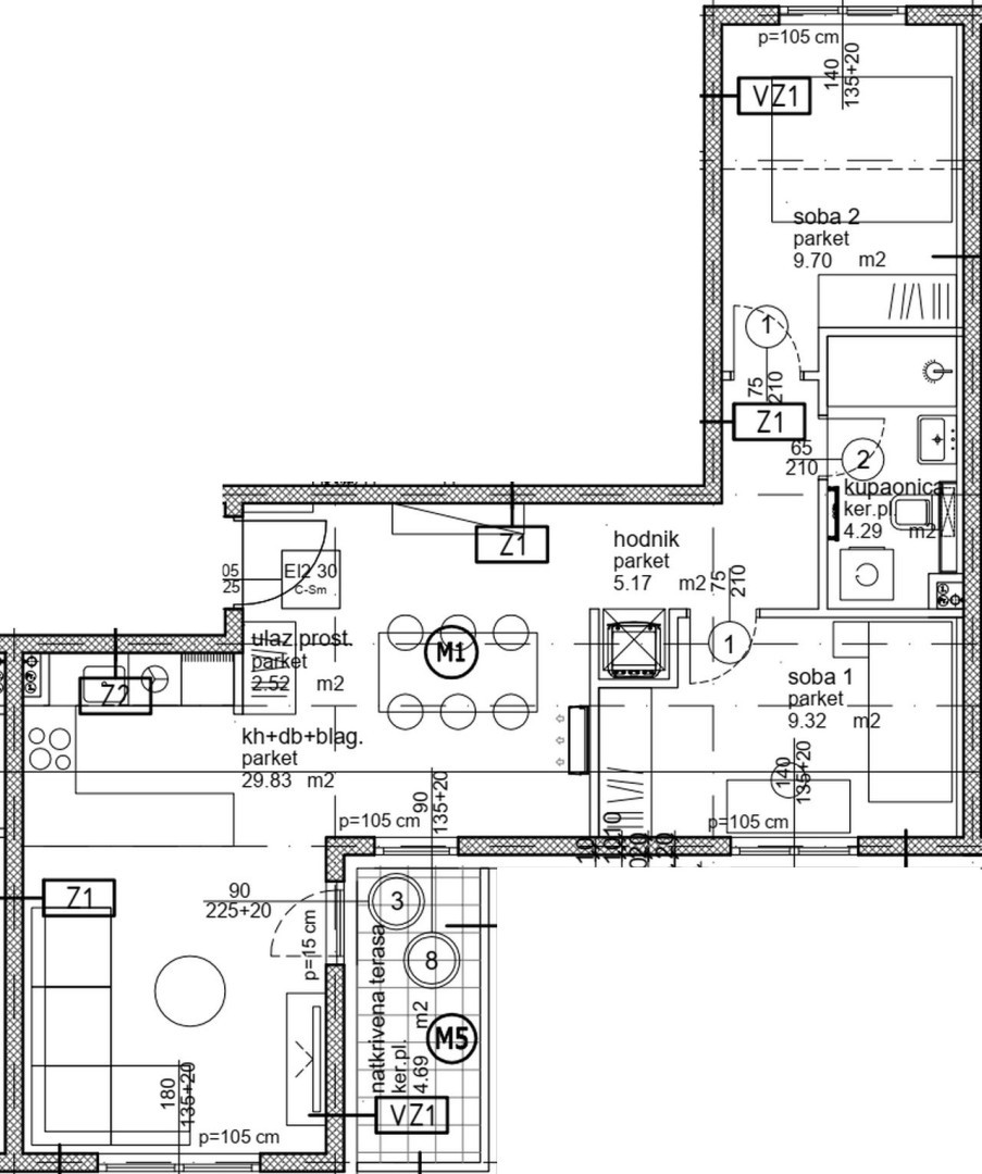 Appartamento ZAGREB, 189.540 €
