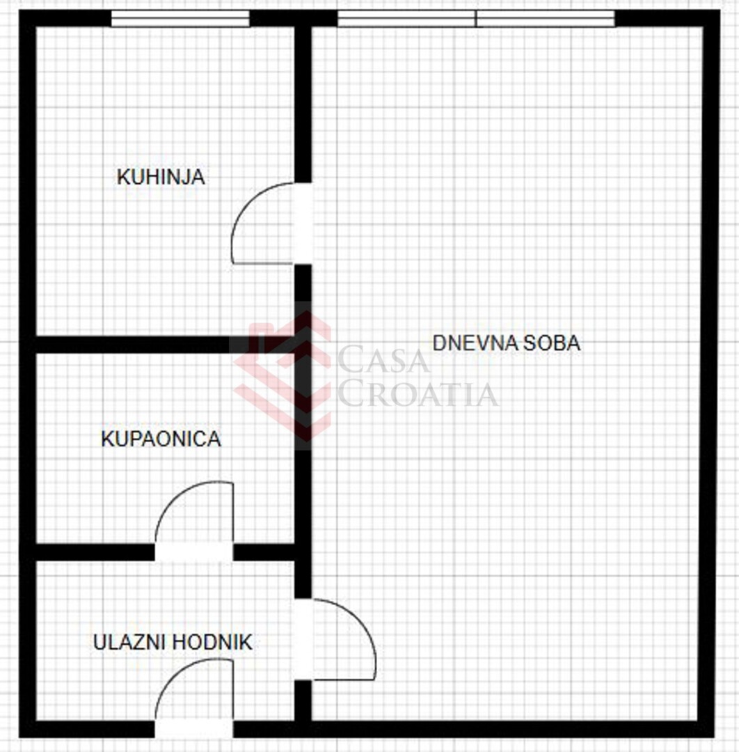 Квартира ZAGREB, 165.000 €