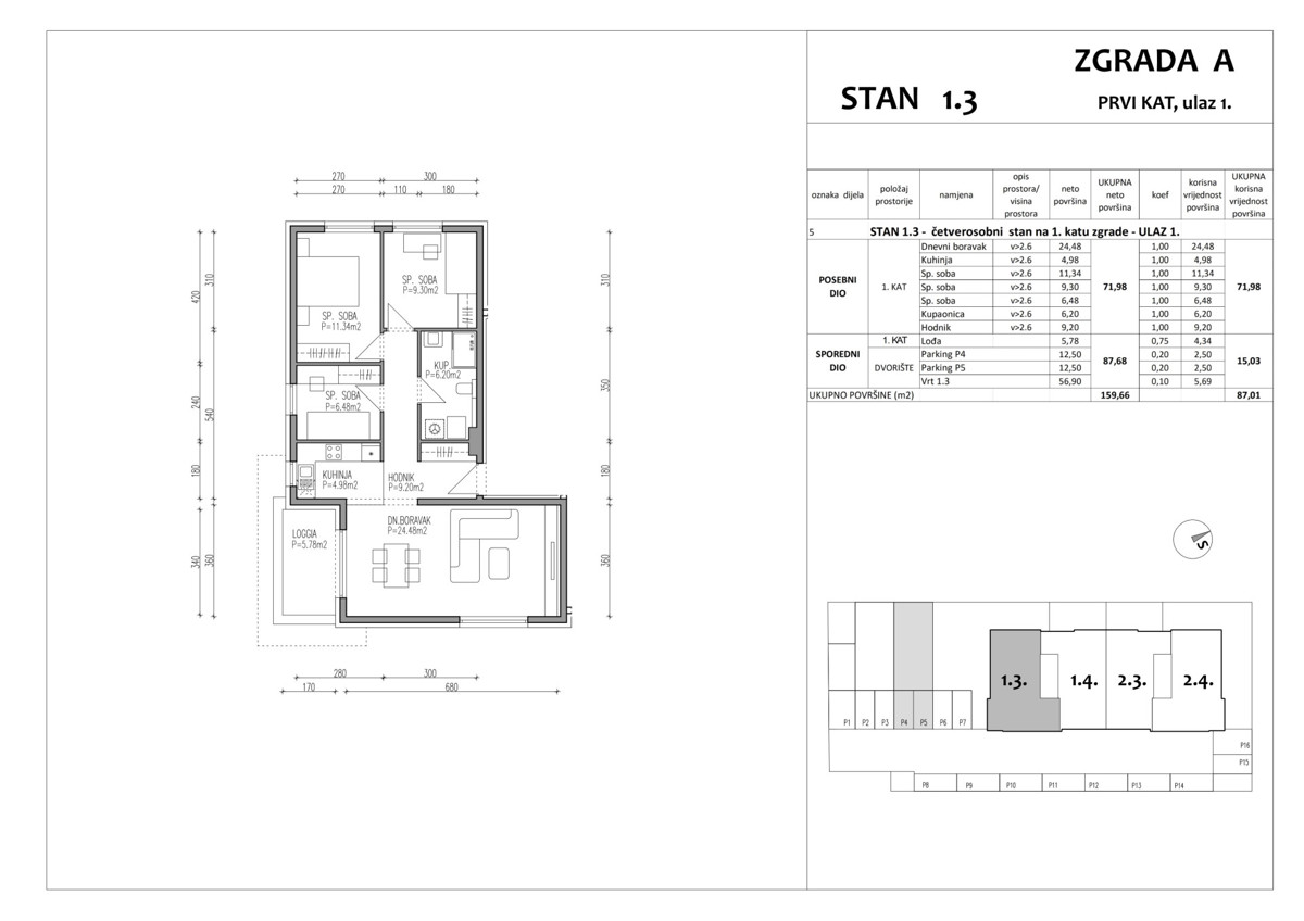 Appartamento ZAGREB, 247.979 €