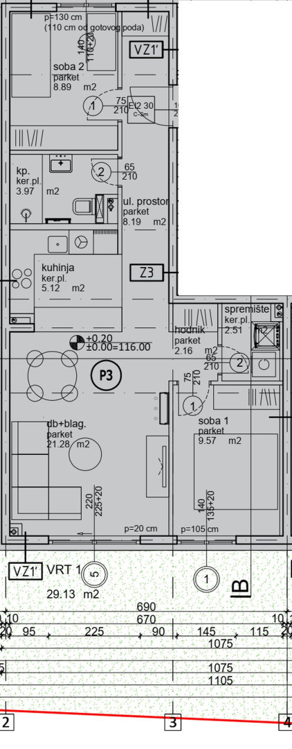 Appartamento ZAGREB, 193.800 €
