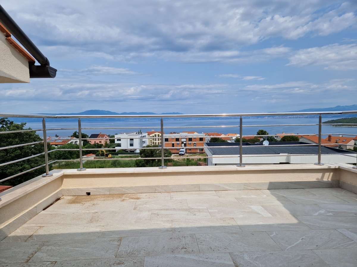 Neue Wohnung mit Panoramablick aufs Meer in Njivice – 2