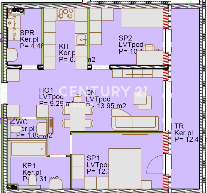 Квартира ČAKOVEC, 190.431 €