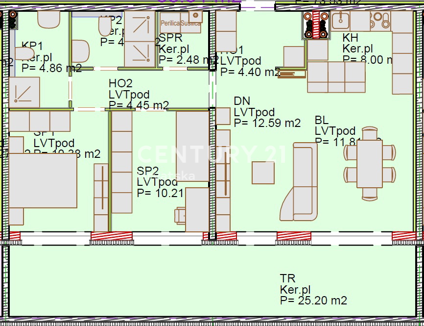 Appartamento ČAKOVEC, 231.687 €