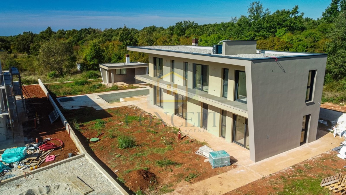 Poreč, okolica, moderna, luksuzna vila s bazenom, 12 km od morja – 3