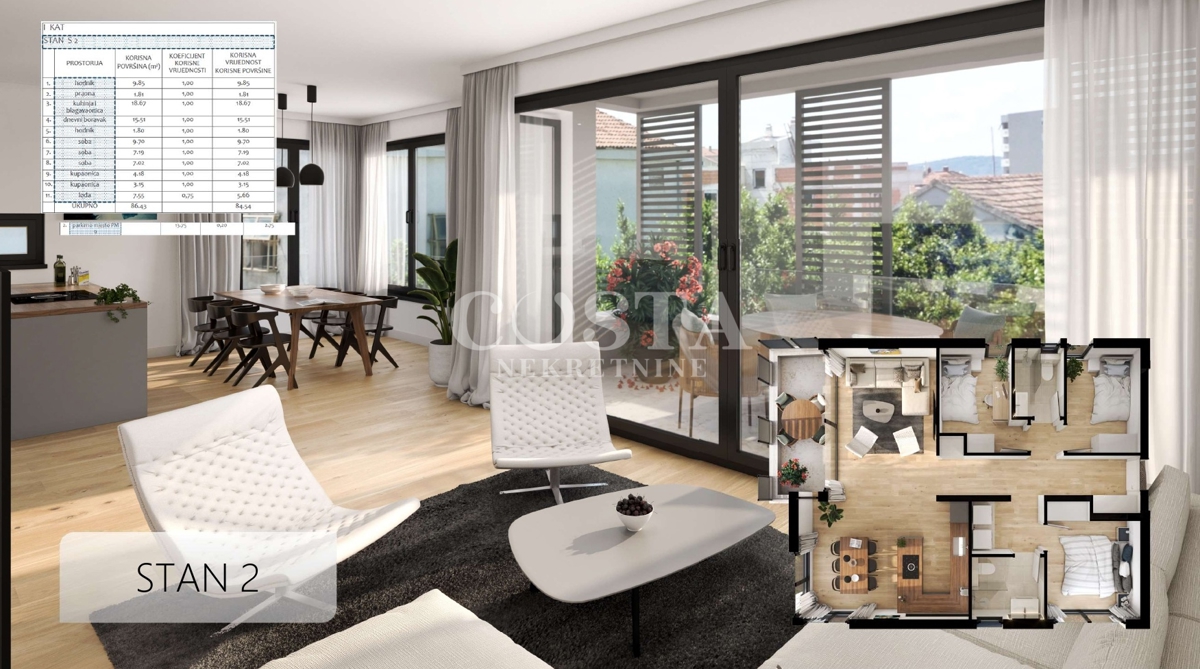 Квартира ZADAR, 385.000 €