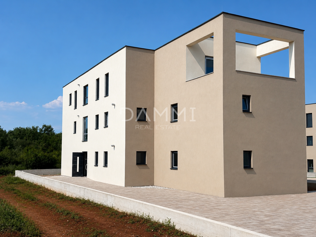 ISTRA, POREČ - Trisobno stanovanje v prvem nadstropju v novogradnji