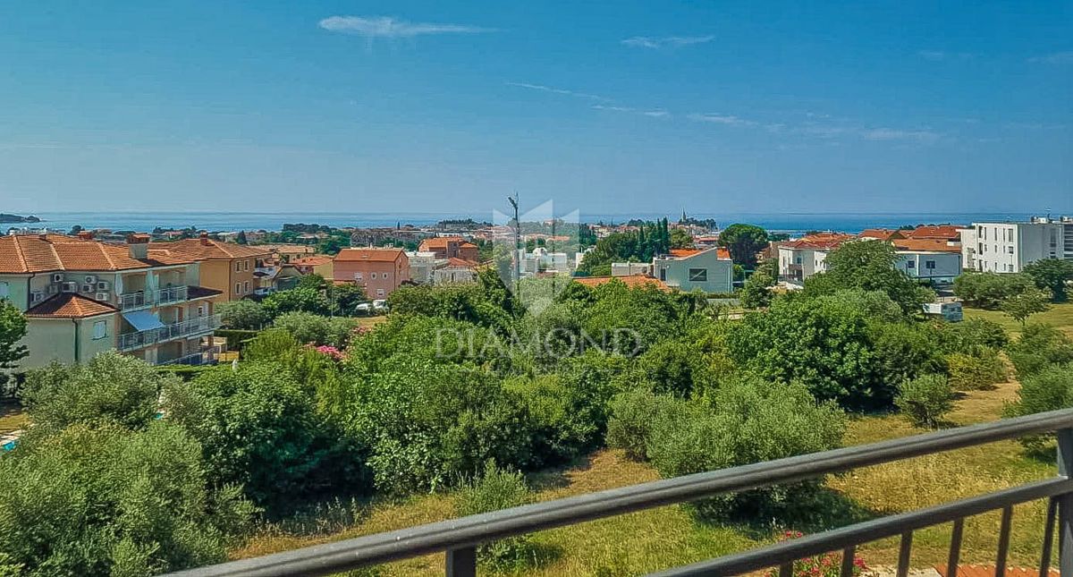 Novigrad, stan sa galerijom i panoramskim pogledom na more !