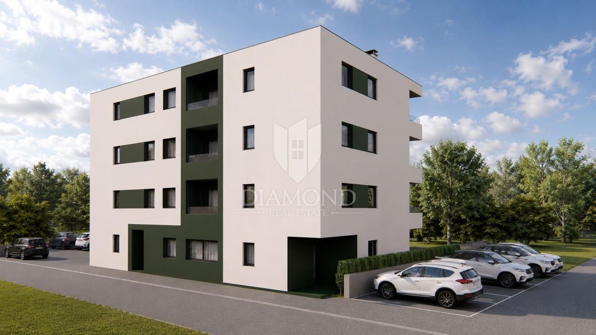 Poreč, surroundings, modern apartment on the ground floor