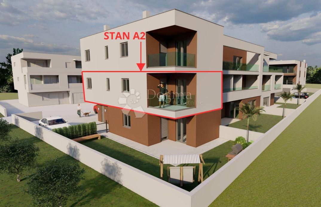 Novoradnja Valmade netto 55 m2 - Zgrada S, Stan A2