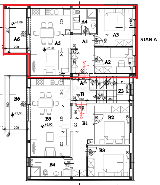 Appartamento PULA, 192.500 €