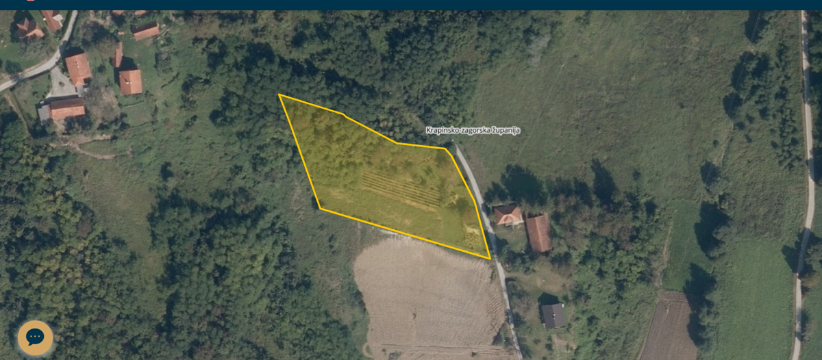 Участок KLANJEC, 50.000 €