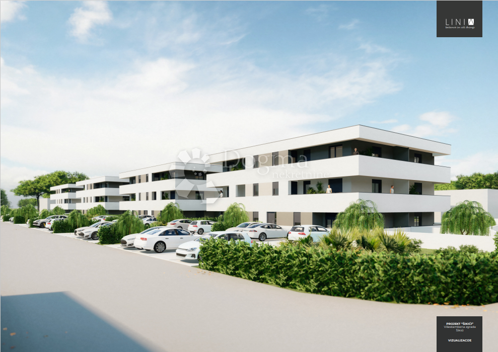 Flat Šikići, Pula, 53,46m2