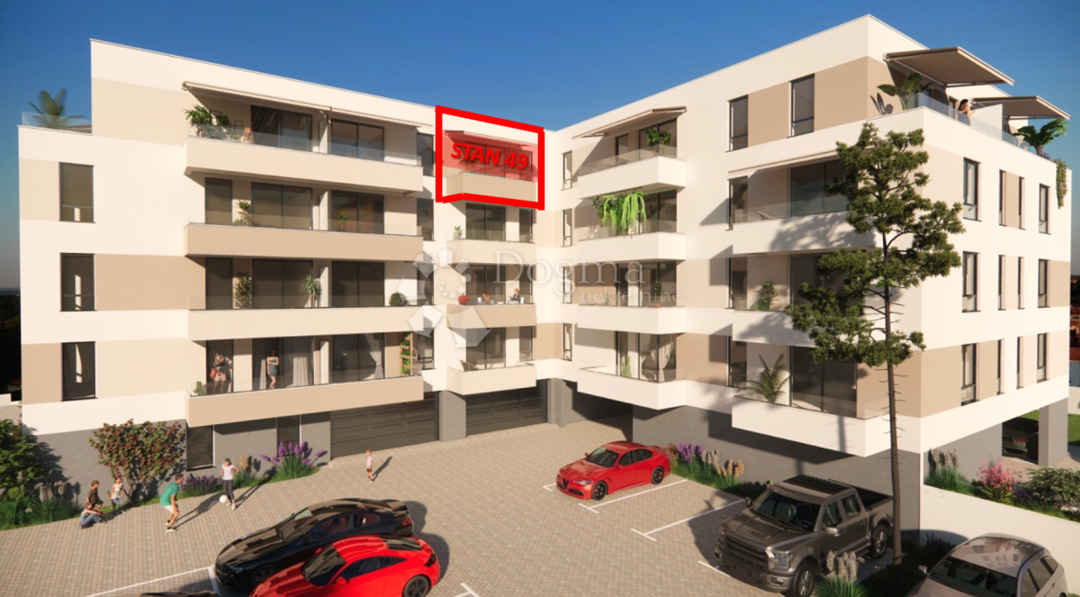 Novogradnja Vidikovac - 1S+DB, 36 m2, 4. kat (S49)