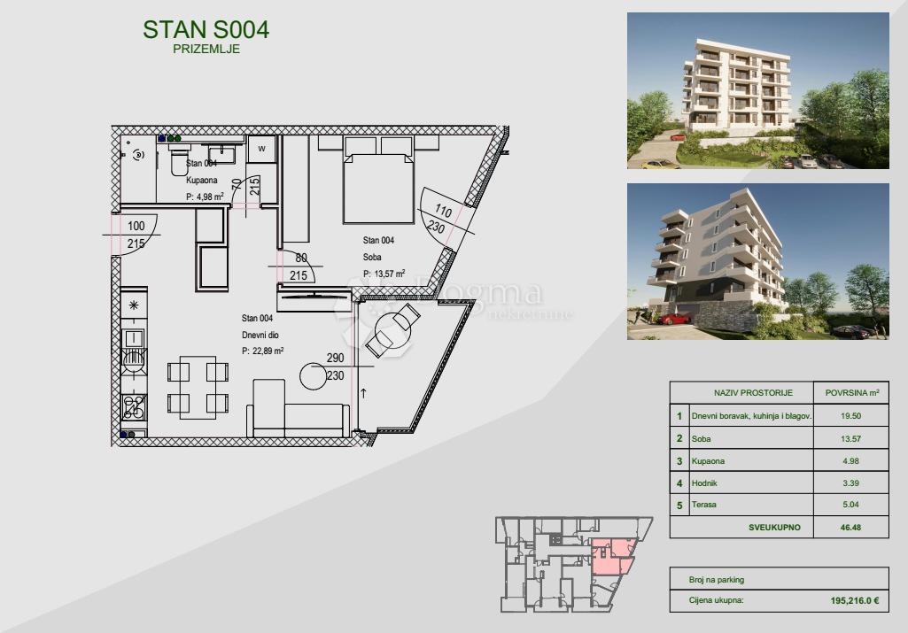 Appartamento RIJEKA, 195.216 €