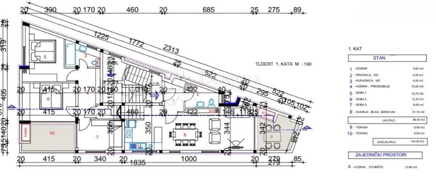 Квартира ZADAR, 345.000 €