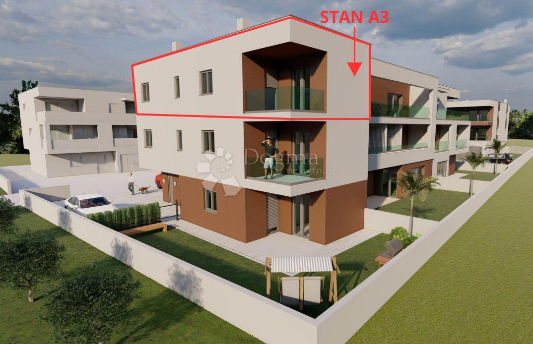 Novoradnja Valmade netto 55 m2 - Zgrada S, Stan A3